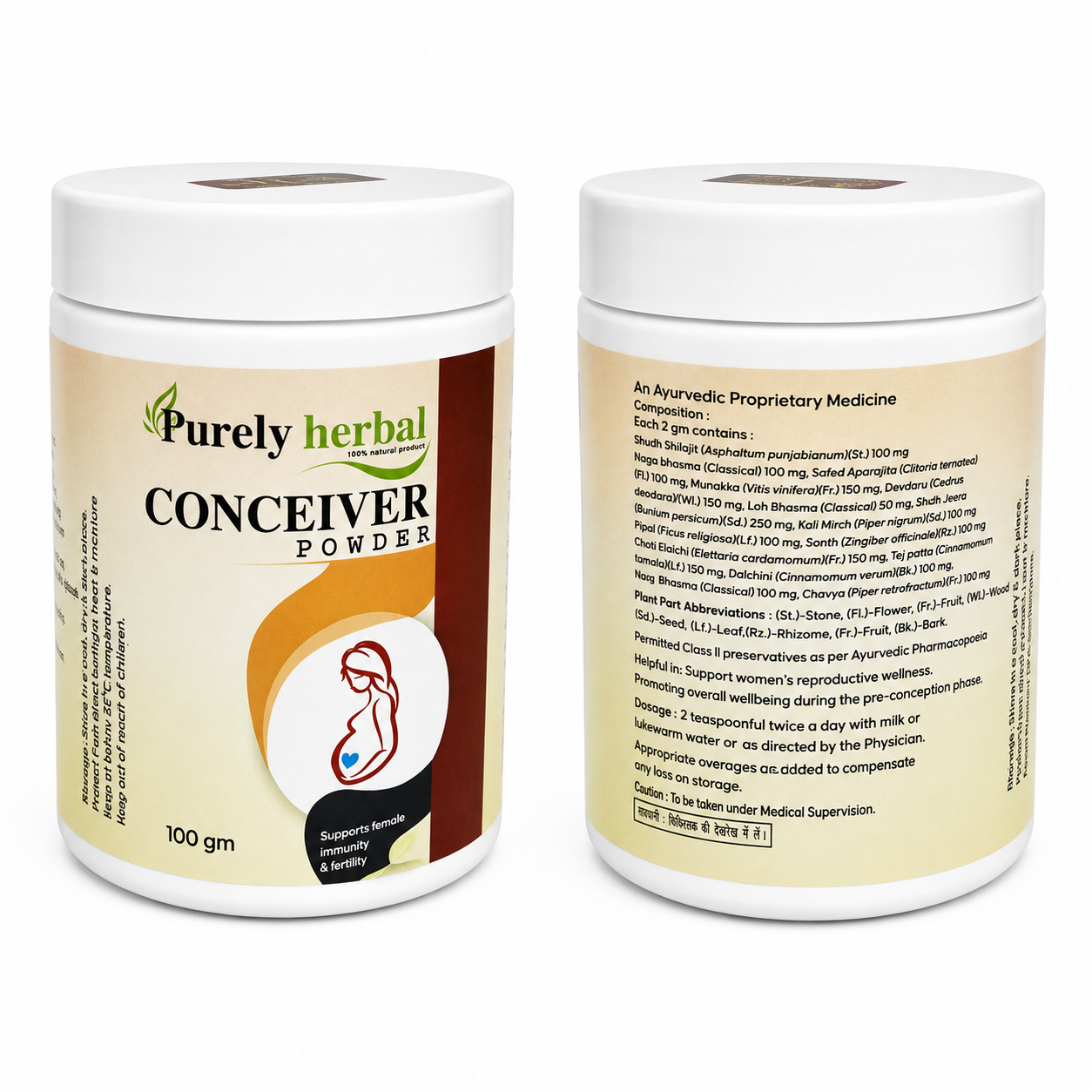 Purely Herbal Conceiver Powder