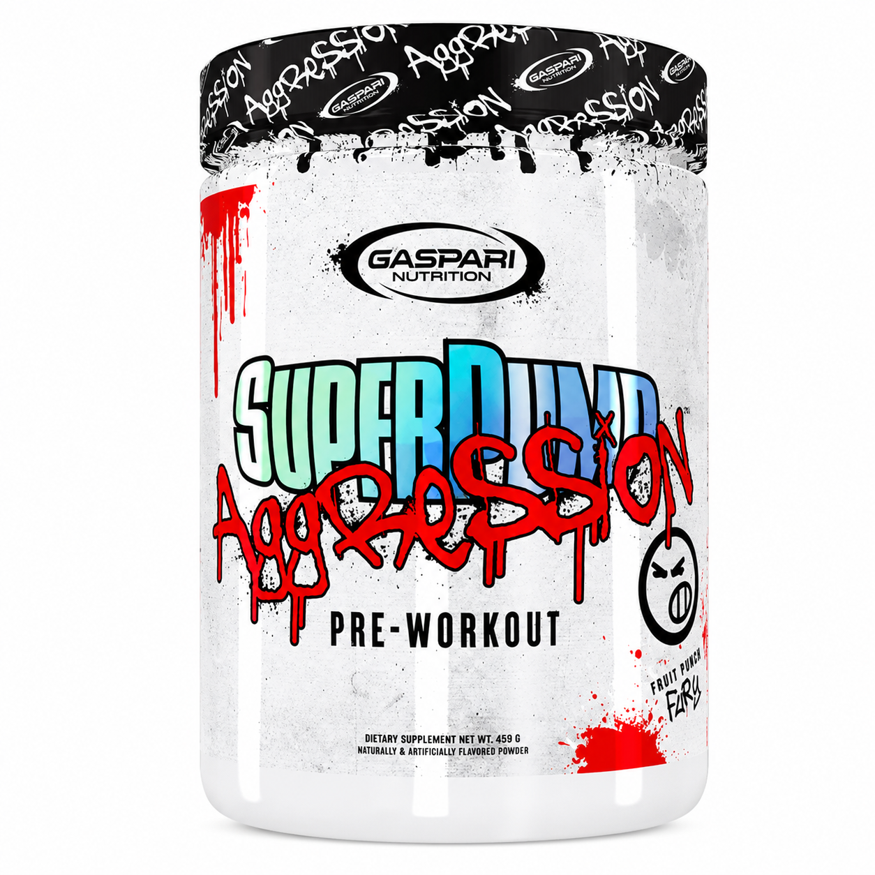 Gaspari Nutrition SuperPump Aggression Pre-Workout – Fruit Punch Fury (459g)
