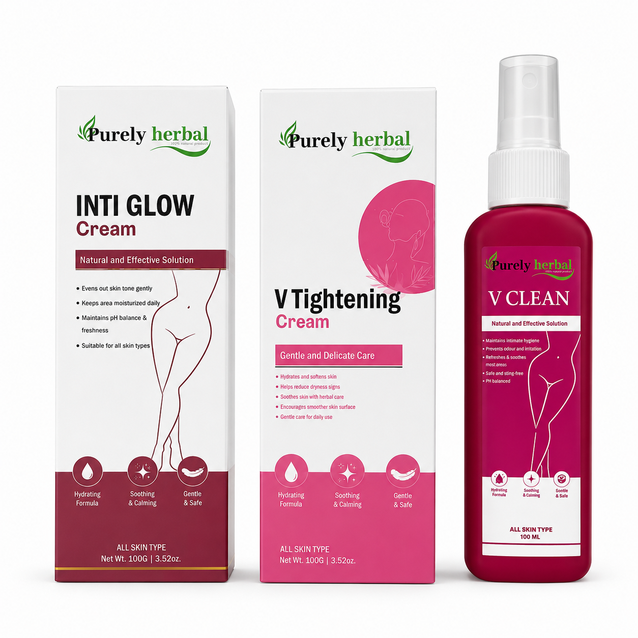 Purely Herbal - V-Tightening Kit