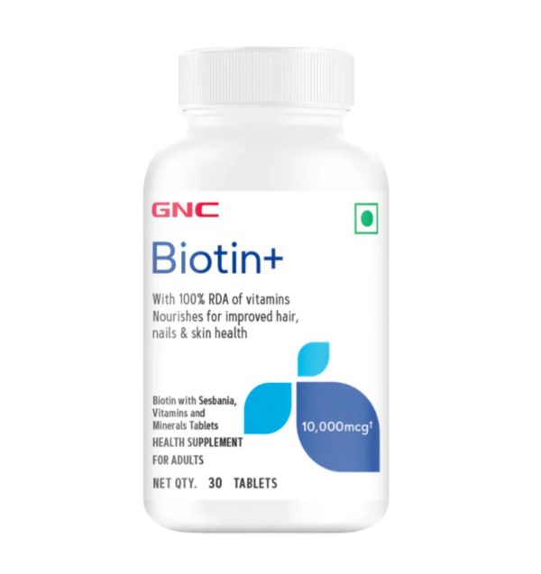 GNC Biotin 10000 mcg – 30 Tablets