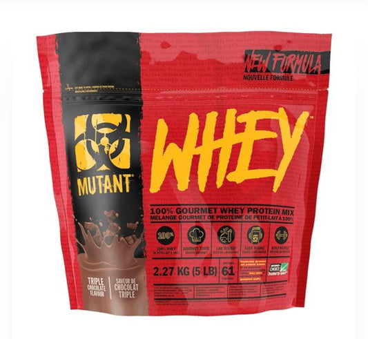 Mutant Whey 2.27 Kg (5 Lbs) Gmc importer ( chocolate flavour )