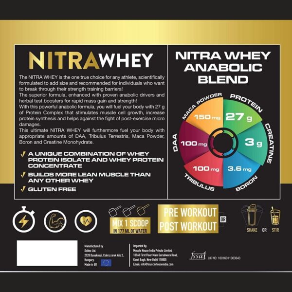 One Science Nutrition (OSN) Nitra Whey, 5Lbs EXP 12/2026
