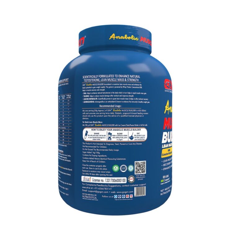Gxn Anabolic Muscle Builder 3 kg