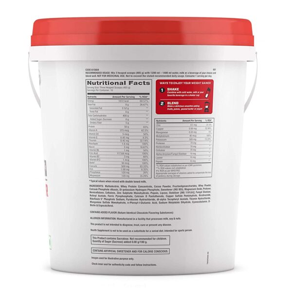 GNC Weight Gainer Powder – 5 Kg