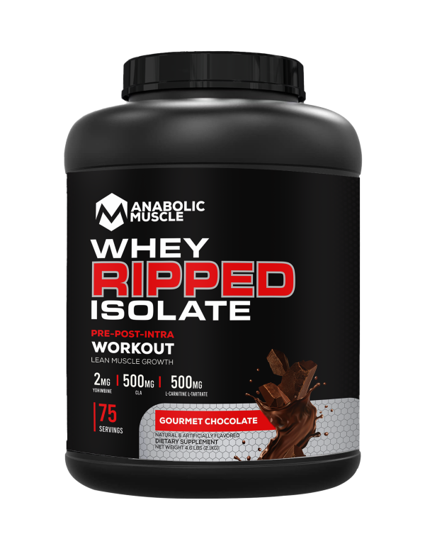 Anabolic Muscle Whey Ripped Isolate 75 servings Chocolate Flavour