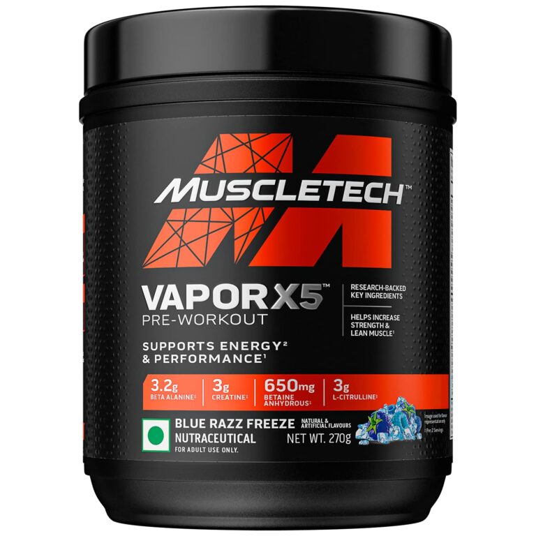 Muscletech Vapor X5 – 30 Servings, Pre Workout (indian packing)