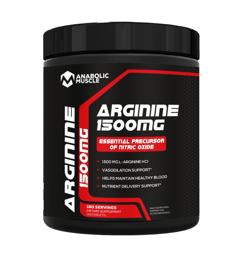 Anabolic Muscle Arginine 1500MG 180 tabs