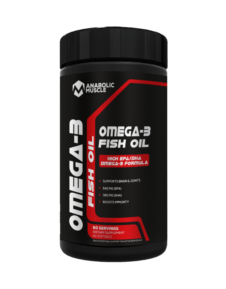 Anabolic Muscle Omega-3 ( 3 strength fish oil ) 60Softgels