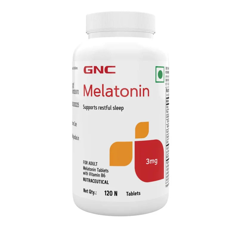 GNC Melatonin With Vitamin B6 For Sleep And Relax