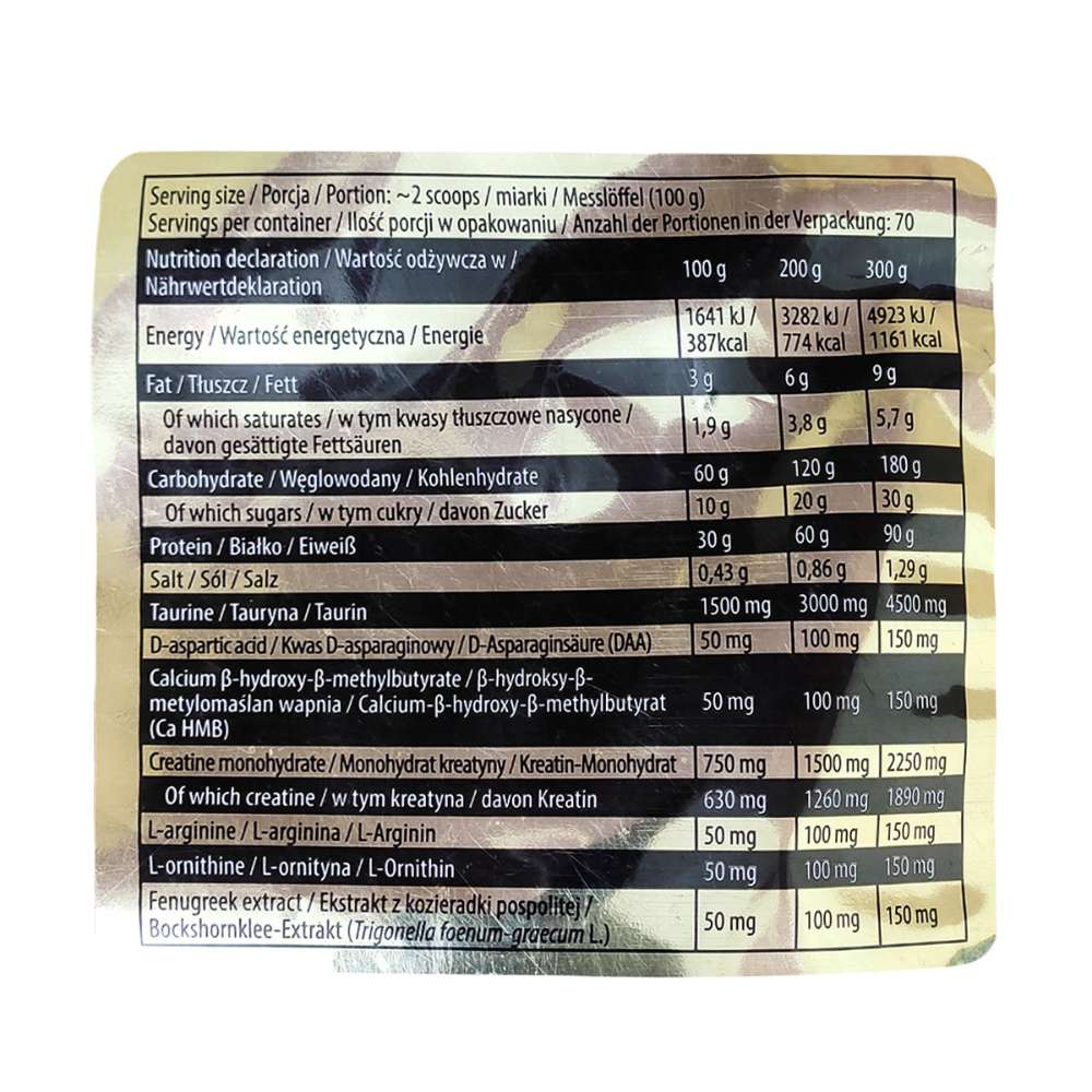 Kevin Levrone Signature Series Anabolic Mass 7kg ( chocolate flavoure )