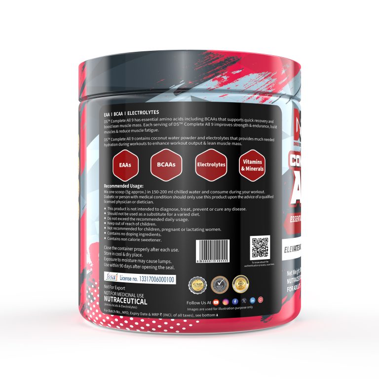 Daily Scoop Complete All 9 Amino Bcaa + Eaa 60 Servings