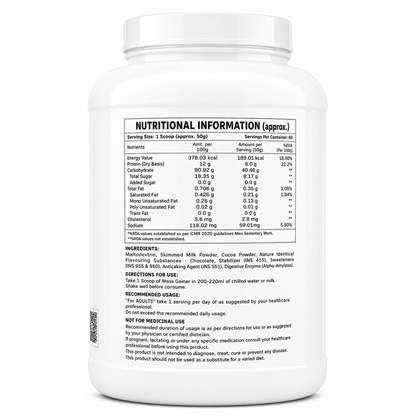 Fuel Supps Ultra Pure Mass Gainer – Chocolate Flavour (3kg)