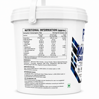 Fuel Supps Ultra Pure Mass Gainer – Chocolate Flavour (5kg)