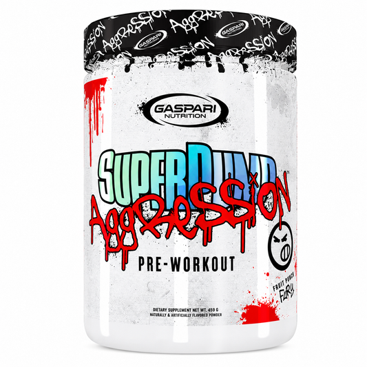 Gaspari Nutrition SuperPump Aggression Pre-Workout – Fruit Punch Fury (459g)
