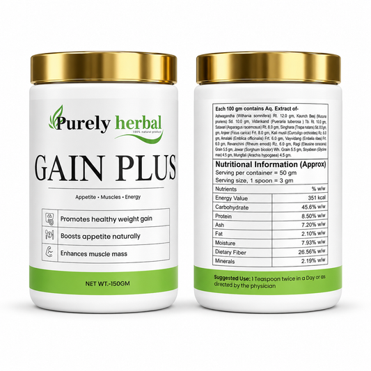 Purely Herbal – Gain Plus