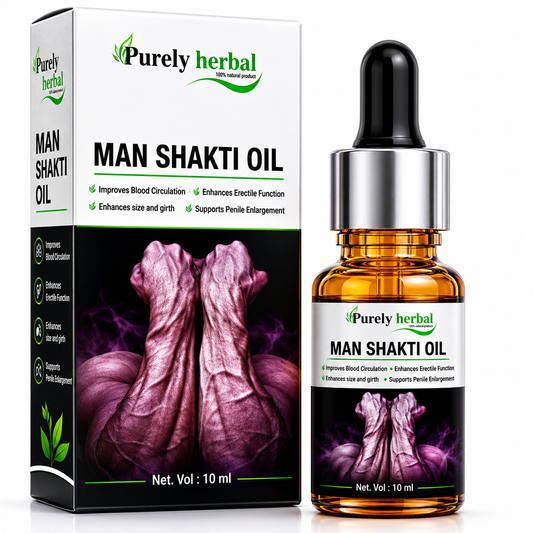 Purely Herbal - Men Massage Oil (10ml)