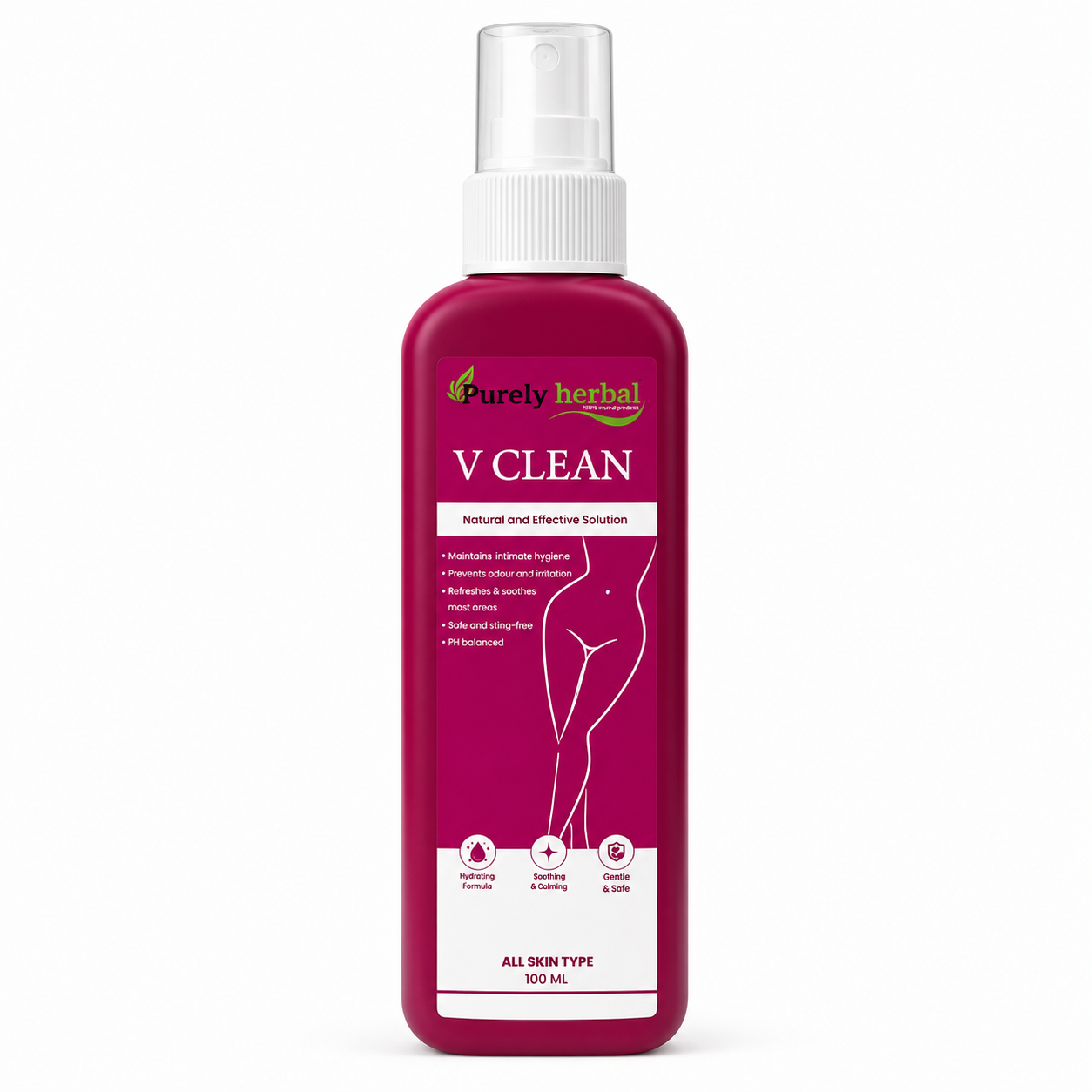 Purely Herbal – V. Wash