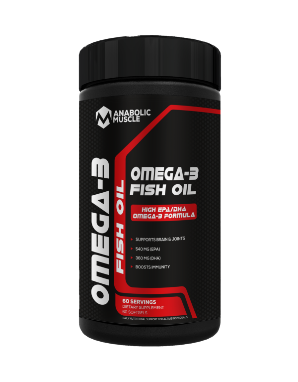 Anabolic Muscle Omega-3 ( 3 strength fish oil ) 60Softgels