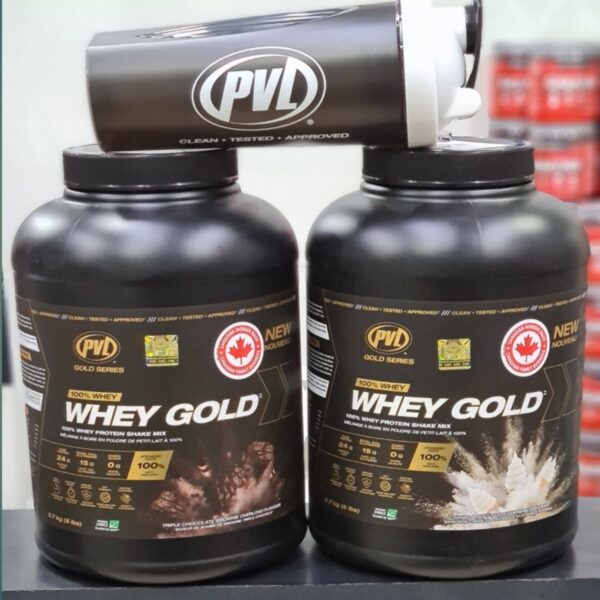 PVL Whey Gold 6lbs Combo gym bag free (gmc importer) (exp 2027)