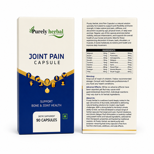 PURELY HERBAL-JOINT PAIN CAPSULES- 90CAPSULES