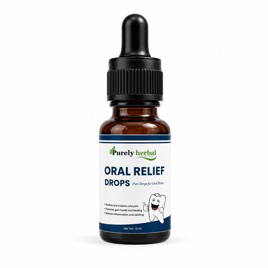 Purely Herbal – Oral Relief Drops