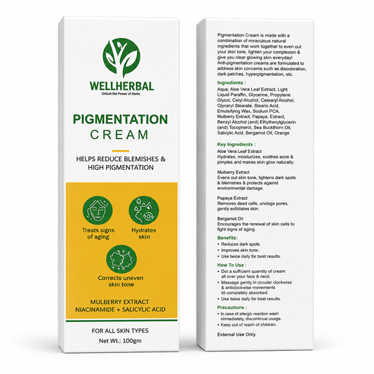 WELL HERBAL- PIGMENTATION CREAM