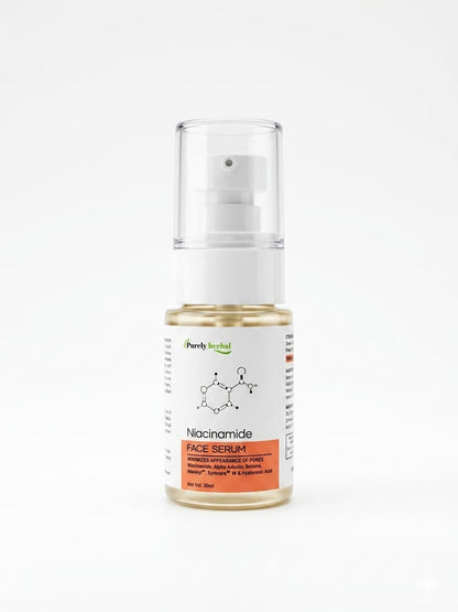 Purely Herbal Niacinamide Face Serum – Pore Minimizing Formula (30ml)