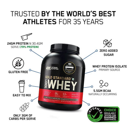 ON Optimum Nutrition Gold Standard, 2.25kg 5lbs 2026 exp