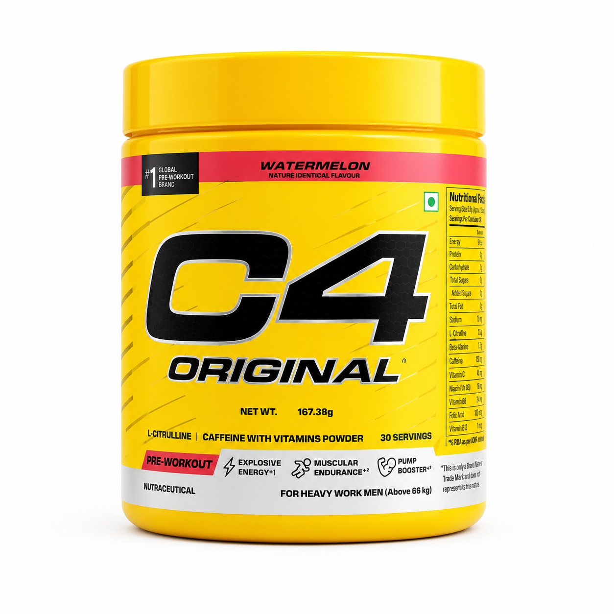 C4 Original Pre-Workout – Watermelon | 30 Servings