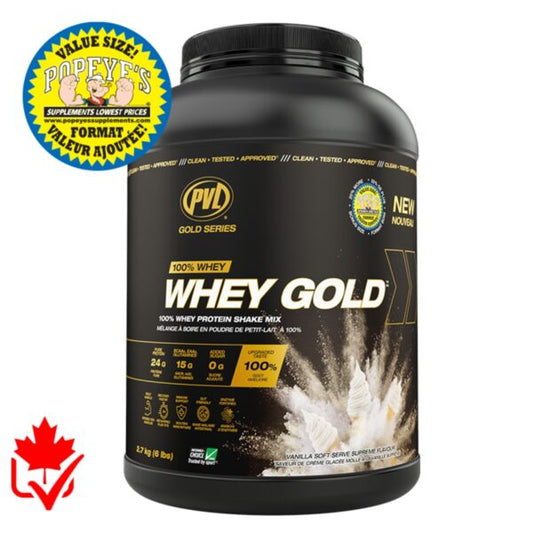 PVL Whey Gold 6lbs Combo gym bag free (gmc importer) (exp 2027)