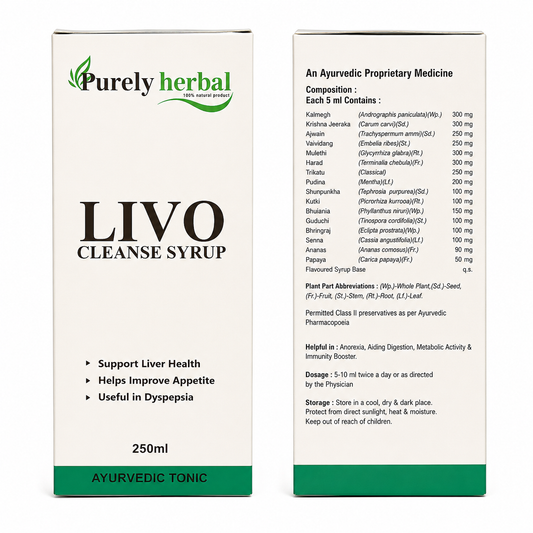 Purely Herbal – Livo Cleanse Syrup