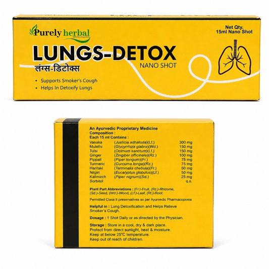 Purely Herbal Lungs-Detox Nano Shot