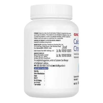 GNC Calcium Plus With Magnesium & Vitamin D3 | Strengthens Bones | Formulated in USA