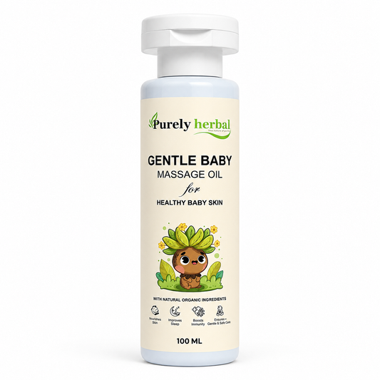 Purely Herbal – Gentle Baby Massage Oil