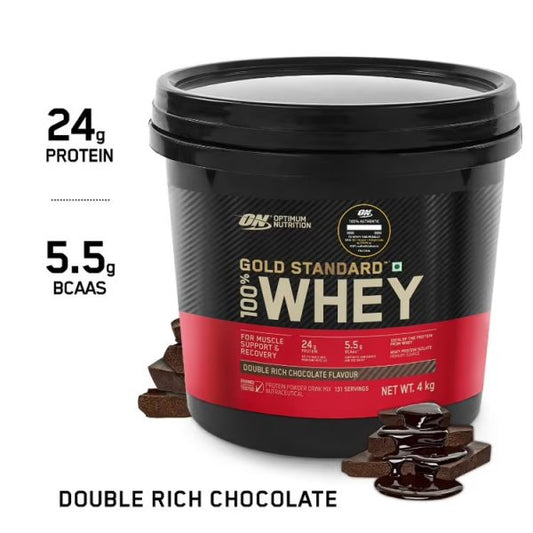 ON (Optimum Nutrition) Gold Standard 100% Whey Protein, 4 kg (8.8 lb)