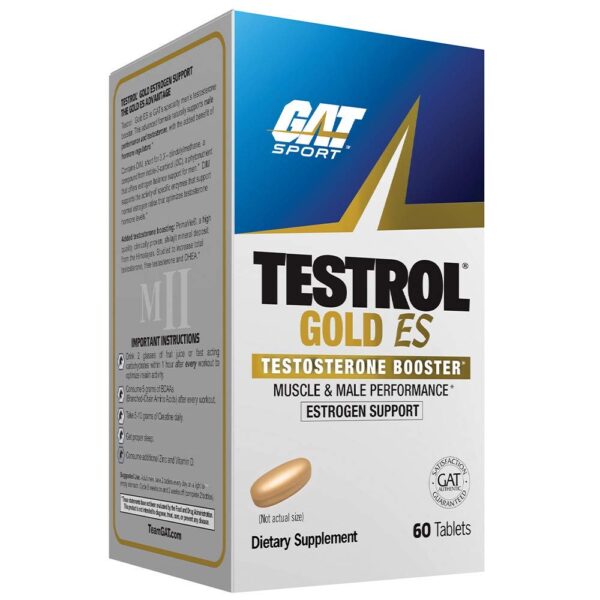 GAT SPORT Testrol Gold ES – 60 Tablet with scan code