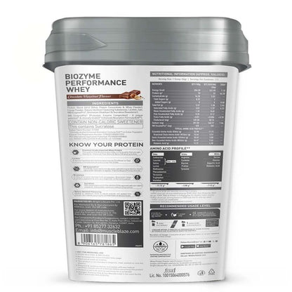 MuscleBlaze Biozyme Performance Whey, 4 kg (8.8 lb)