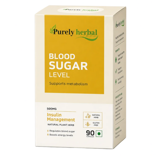 PURELY HERBAL- BLOOD SUGAR CAPSULES -90CAPSULES