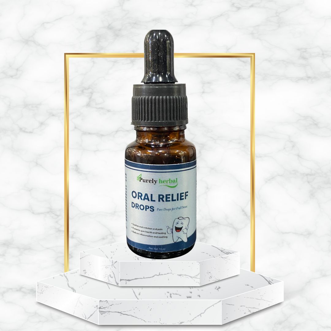 Purely Herbal – Oral Relief Drops