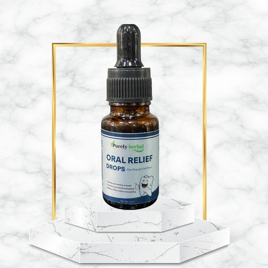 Purely Herbal – Oral Relief Drops