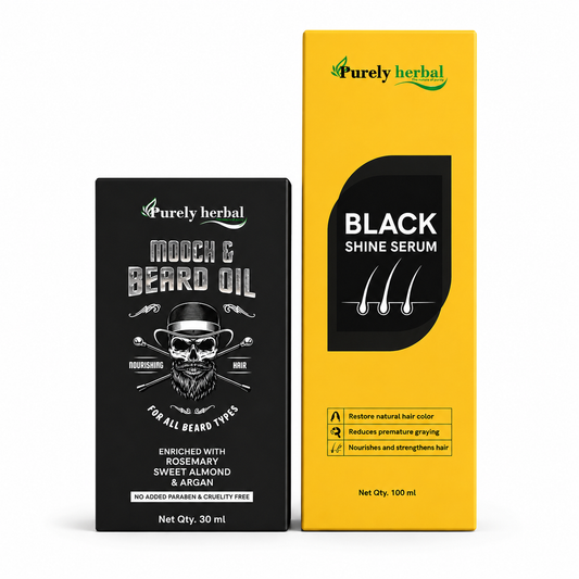 Purely Herbal Grooming & Hair Care Combo