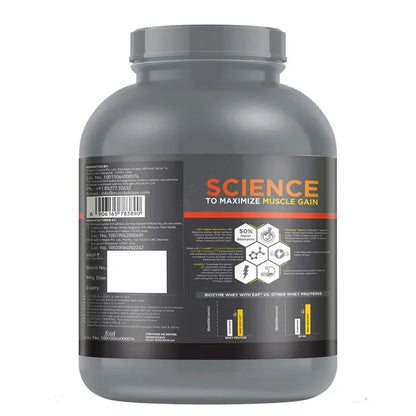 MuscleBlaze Biozyme Whey PR, 2 kg Chocolate Flavor (4.4 lb)