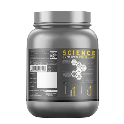 MuscleBlaze Biozyme Performance Whey, 750 g (1.65 lb)