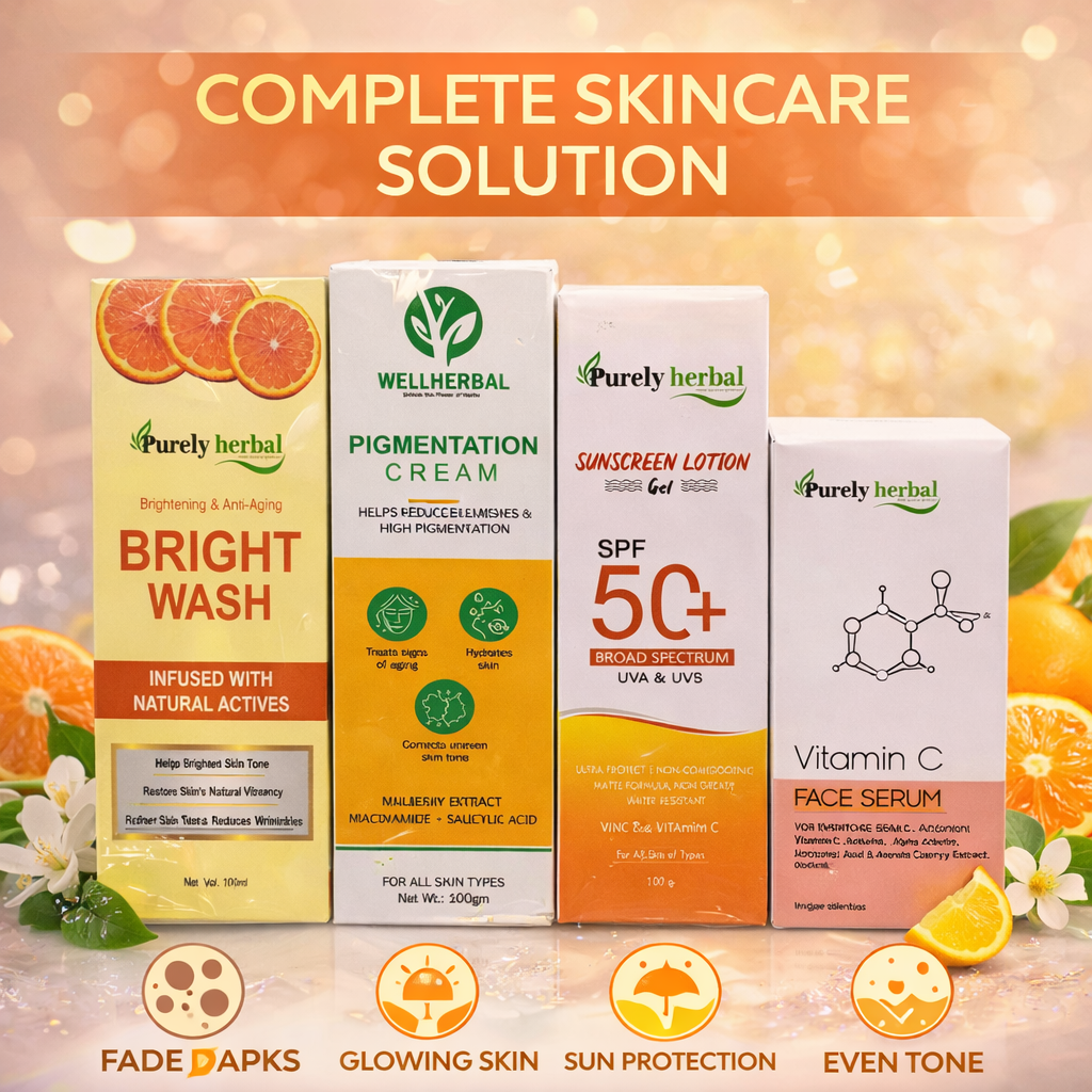 Purely Herbal Complete Vitamin C Skincare Set