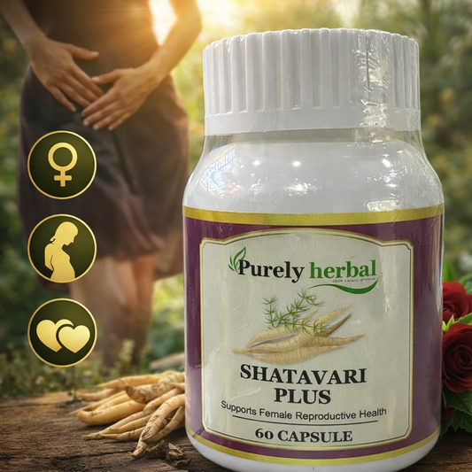Purely Herbal - Shatavari Capsule (60 Caps)