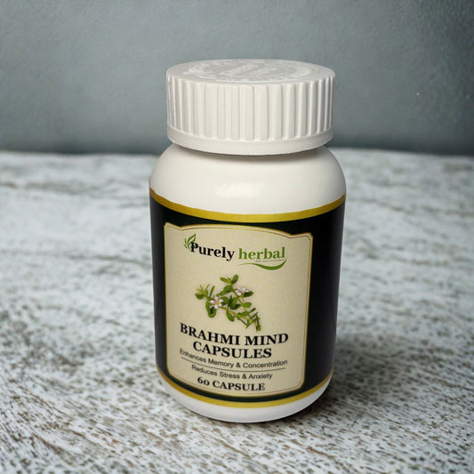 Purely Herbal - Brahmi Mind Capsules