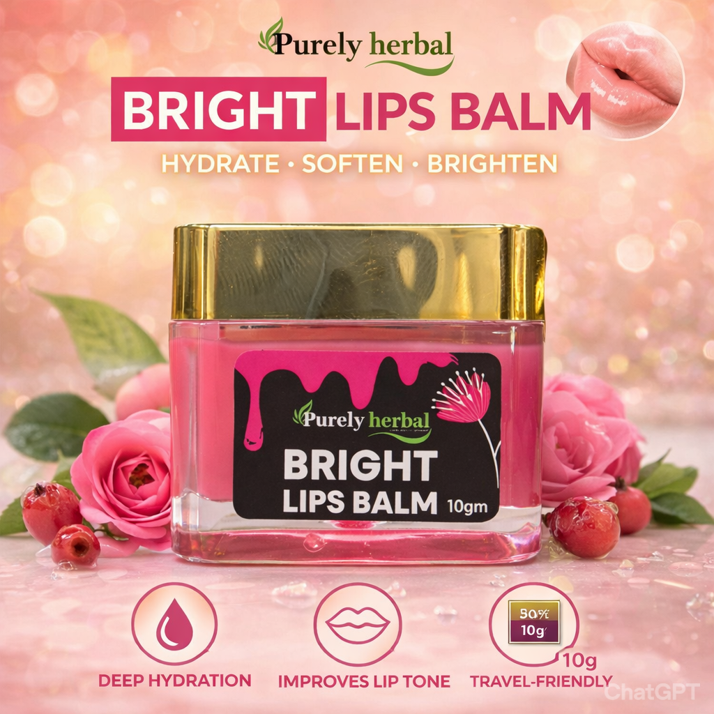 Purely Herbal – Bright Lip Balm