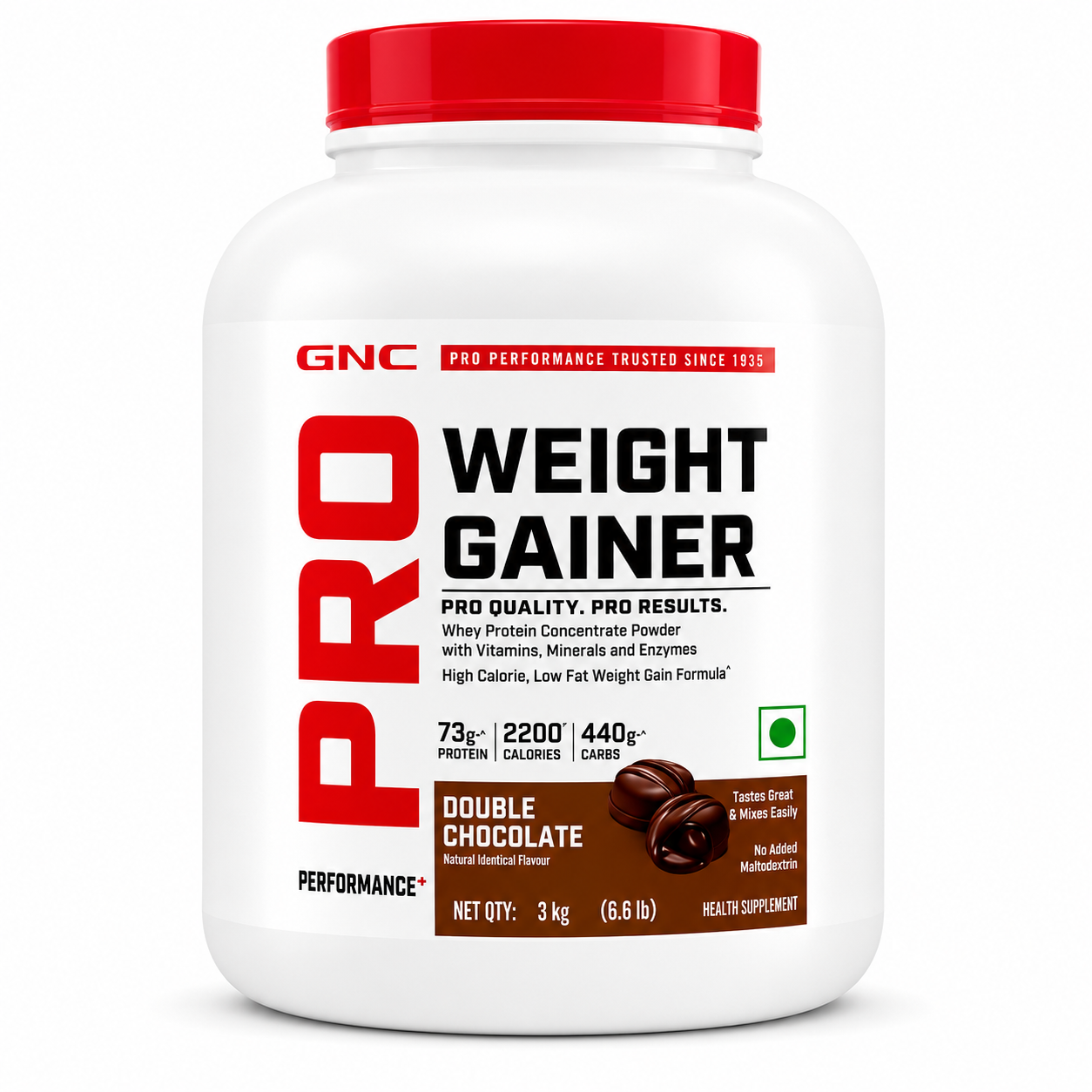 GNC Pro Performance Weight Gainer – Double Chocolate | 3kg