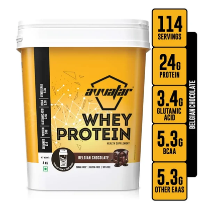 Avvatar Whey Protein | 4 Kg | 2027 exp