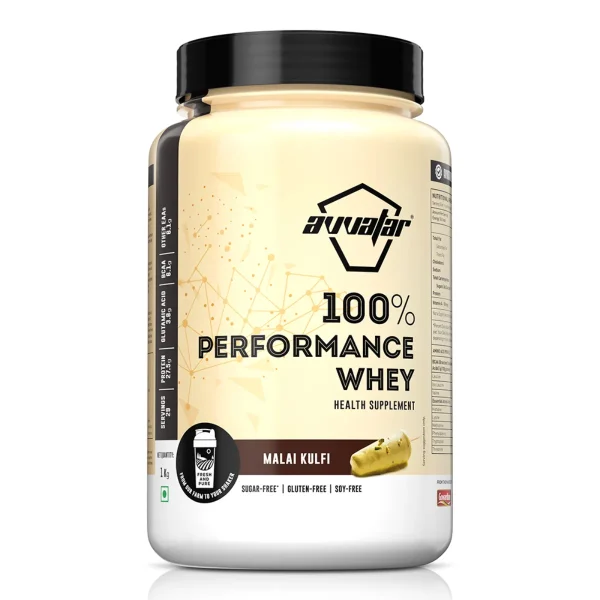 Avvatar 100% Performance Whey | 1 Kg | 2027 exp
